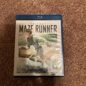 Maze Runner trilogy DVD + Blu-ray